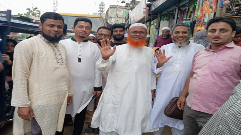 বুড়িচংয়ে জামায়াতের গণসংযোগ ও লিফলেট বিতরণ