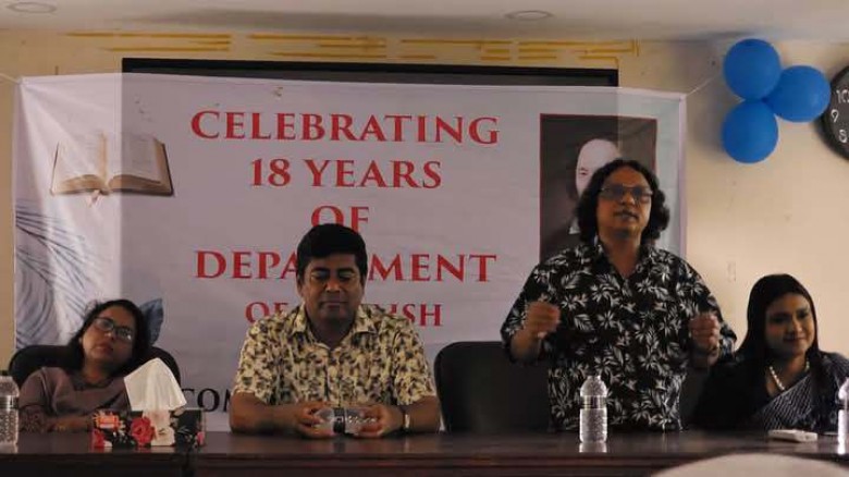 কুবির ইংরেজি বিভাগের ১৮তম প্রতিষ্ঠা বার্ষিকী উদযাপন