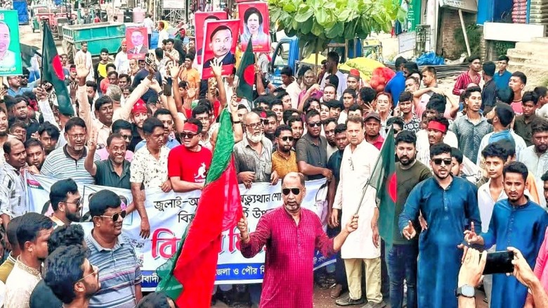 হাসিনা পতনের বর্ষপূর্তি উপলক্ষে দেবিদ্বারে বিএন‌পি...