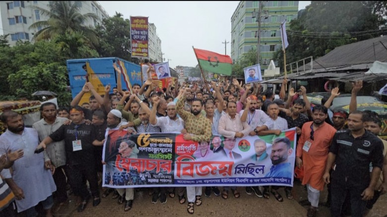 হাসিনা সরকার পতনের বর্ষপূর্তি উপলক্ষে দেবিদ্বারে ব...