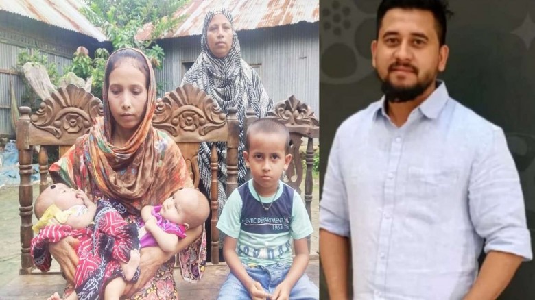 যমজ সন্তান জন্ম দেওয়ায় স্ত্রীকে নির্যাতন করে তাড়াল প্রবাসীর পরিবার, তিন সন্তান নিয়ে মানবেতর জীবন