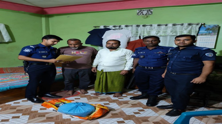 ব্রাহ্মণপাড়ায় ৪ কেজি গাঁজাসহ একজন গ্রেপ্তার...