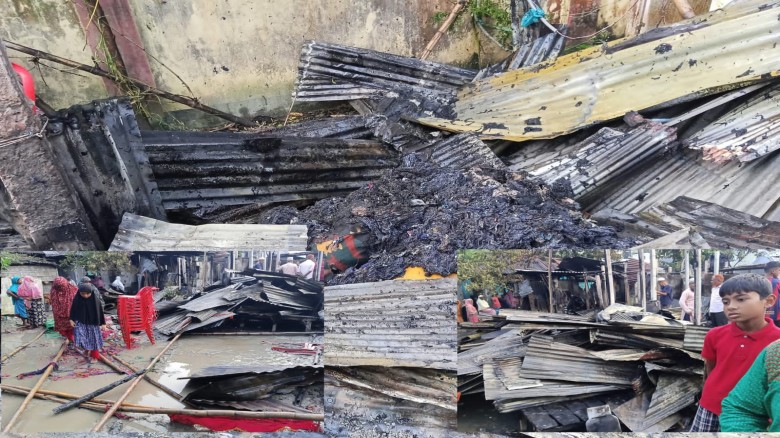 বুড়িচংয়ে বিদ্যুৎ শর্ট সার্কিটে অগ্নিকাণ্ড, দুই বসত...