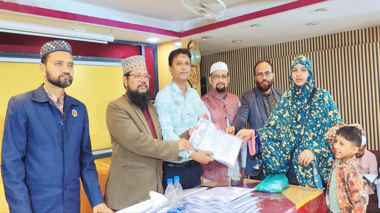 নীলাচল মডেল টাওয়ারের জায়গার দলিল হস্তান্তর অনুষ্ঠি...