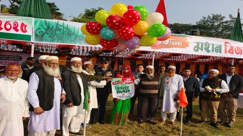 নাঙ্গলকোটে বর্ণাঢ্য আয়োজনে বিজয় দিবস পালিত