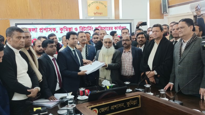 কুমিল্লার ১১টি আসনে১১৪ টি মনোনয়নপত্র দাখিল...