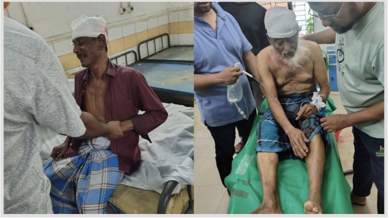 কুমিল্লার কোটবাড়িতে জমি নিয়ে বি'রোধে হা'ম'লা, আ'হ'ত ৩