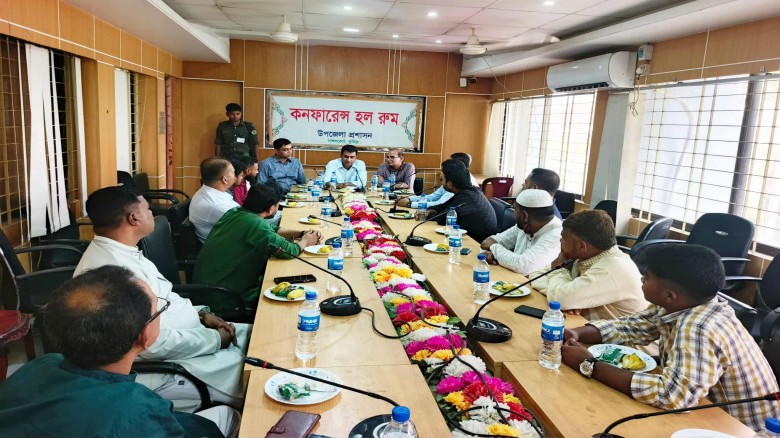 নাঙ্গলকোট ইউএনও সাথে প্রাইভেট হাসপাতাল ও ক্লিনিক মালিক সমিতির মতবিনিময়
