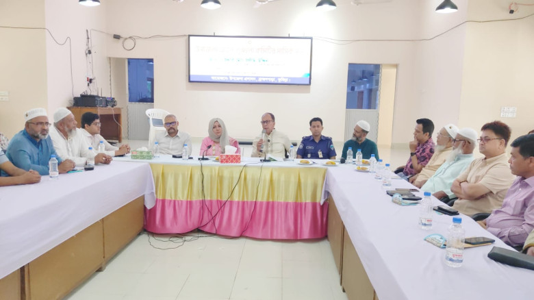 ব্রাহ্মণপাড়া আইন-শৃঙ্খলা কমিটির মাসিক স