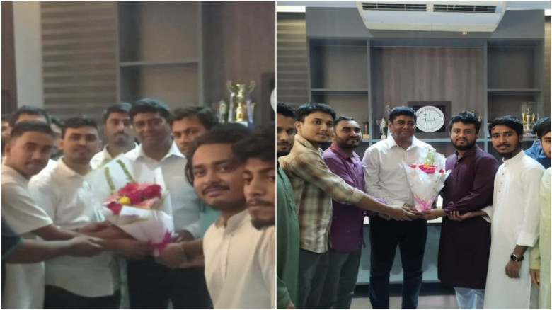 কুবির নতুন উপাচার্যকে ছাত্রদল-ছাত্রশিবিরের শুভেচ্ছা