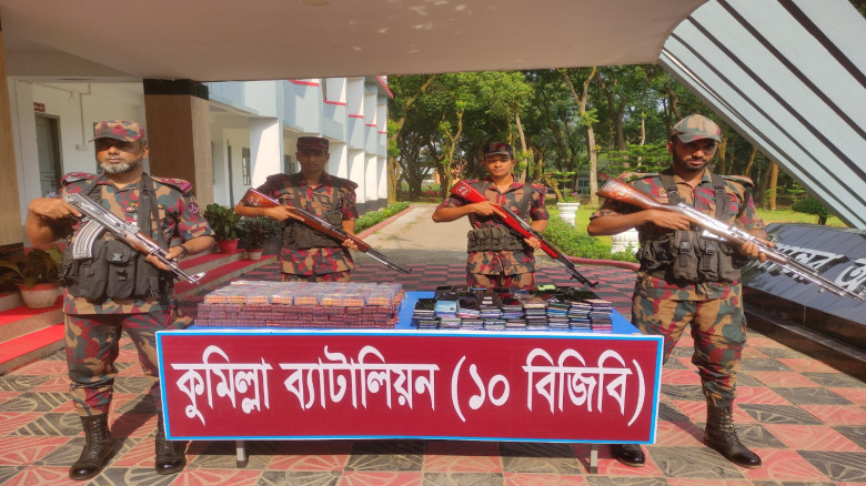 কুমিল্লা সীমান্তে বিজিবির কড়া নজরদারি, 