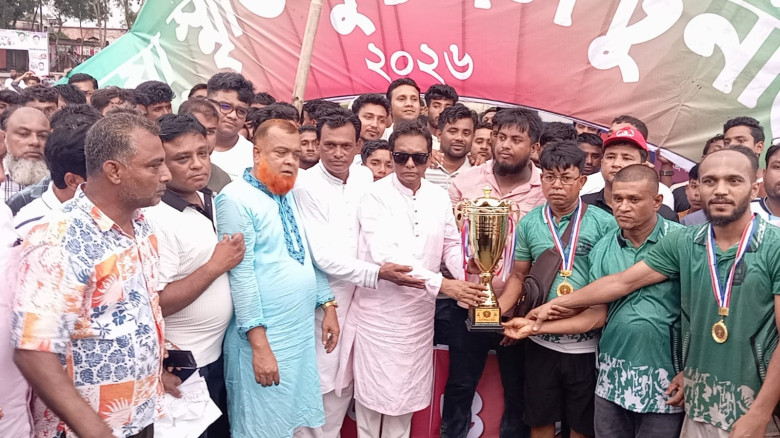 নাঙ্গলকোটে জিয়া স্মৃতি ডাবল হোন্ডা কাপের ফাইনাল ও পুরস্কার বিতরণ