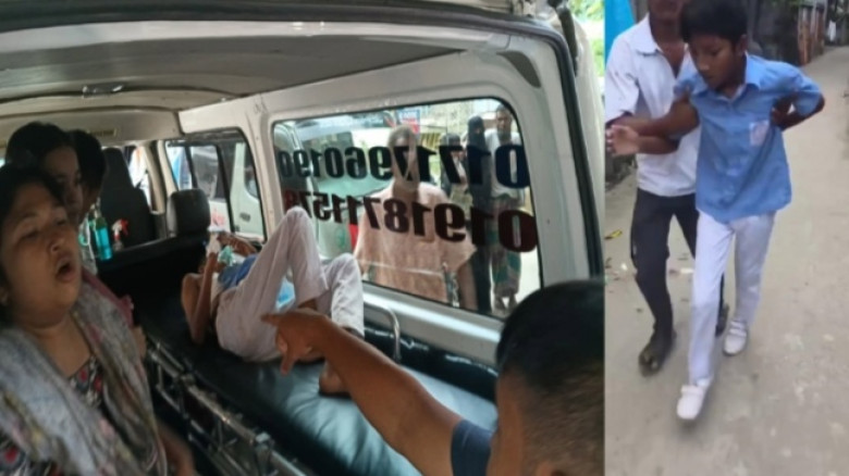 কুমিল্লায় স্কুলের টিফিন বিরতিতে বের হয়