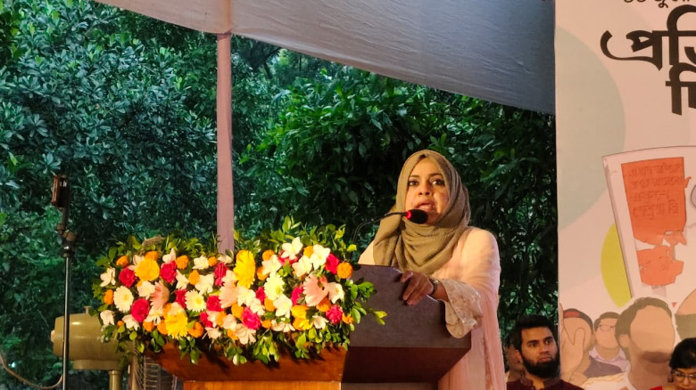 ঐক্যের শক্তিতেই প্রতিরোধের বিজয়, জুলাই কারও একার নয়: ড. সায়মা ফেরদৌস