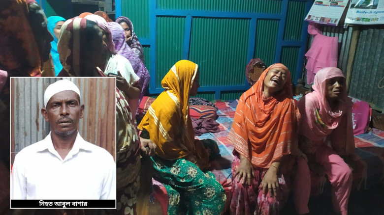 ব্রাহ্মণপাড়ায় অন্তঃসত্ত্বা মেয়ের বাবাকে 