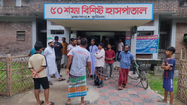 ব্রাহ্মণপাড়ায় ধান মাড়াইয়ের মেশিনের তার খুলতে গিয়ে কৃষকের মৃ'ত্যু