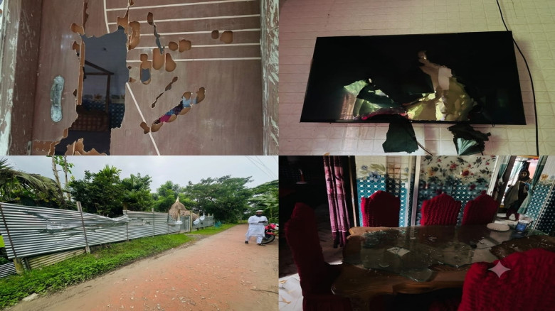ব্যবসায়ীর বাড়িতে হা'ম'লা ও লুটপাট, ১৫ লা