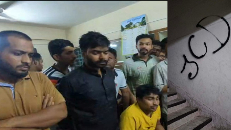 হলে JCD লেখা নিয়ে প্রতিবাদ, কুবির শিক্ষার্থীকে জুনিয়রসহ মারধরের অভিযোগ
