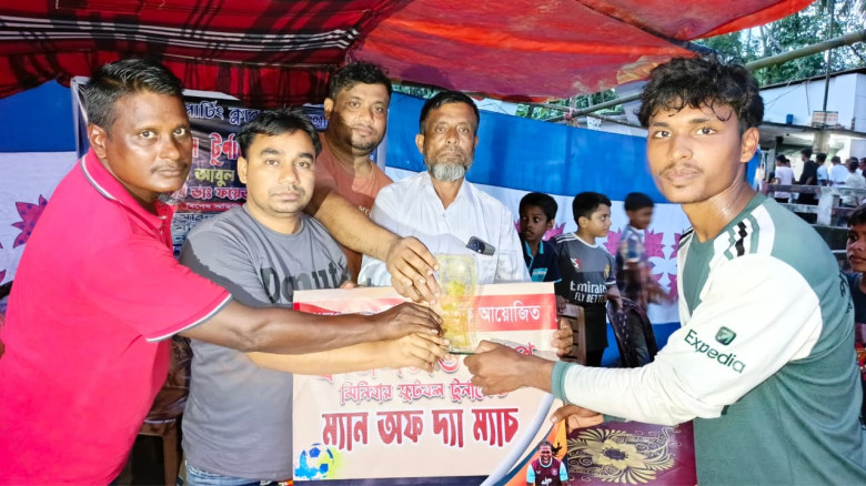 মাধবপুর স্পোর্টিং ক্লাব মিনিবার ফুটবল টু
