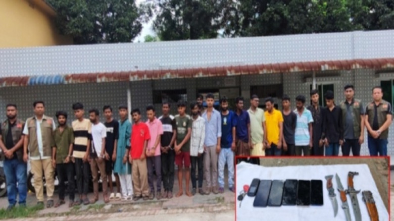 কুমিল্লায় ছিনতাই ও মাদক সেবনের অভিযোগে দ