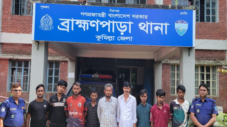 ব্রাহ্মণপাড়ায় ১২৫০ ইয়াবাসহ গ্রেপ্তার 