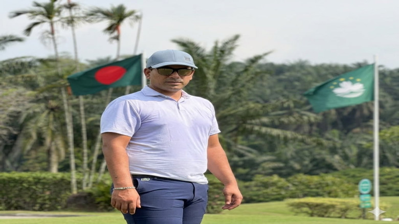আন্তর্জাতিক গলফ টুর্নামেন্টে অংশ নিতে দেশ ছাড়লেন কুমিল্লার গলফার আফশান আনিস