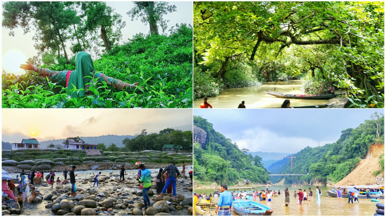 যেখানে পাহাড় ঘুমায়, ঝরনা গায়