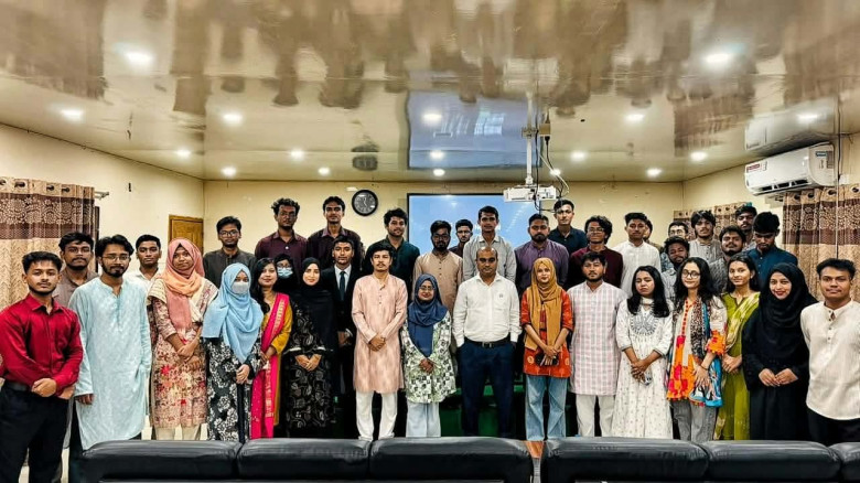 কুবি'র মডেল ইউনাইটেড নেশনস অ্যাসোসিয়েশনের নবীন বরণ অনুষ্ঠিত