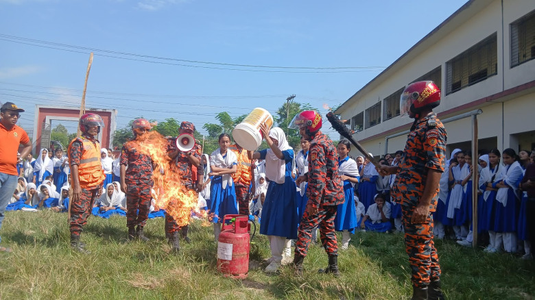লালমাইয়ে আন্তর্জাতিক দুর্যোগ প্রশমন দিবস পালিত