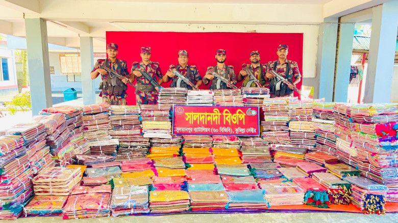 সীমান্তে বিজিবির অভিযানে ১ কোটি ৫ লাখ টা
