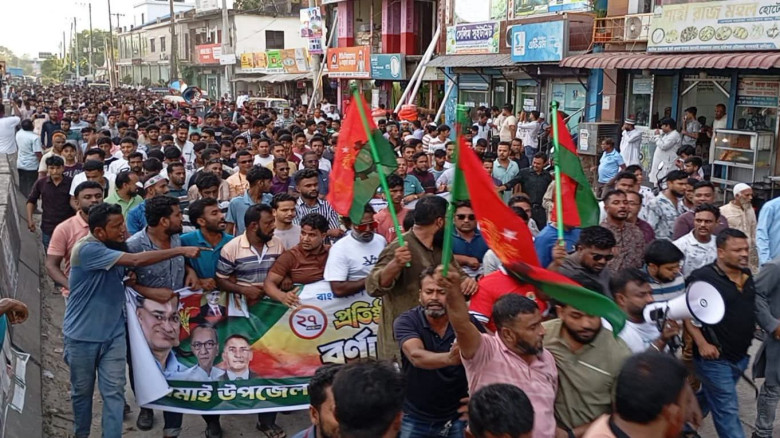 লালমাইয়ে যুবদলের প্রতিষ্ঠাবার্ষিকী উদযাপ